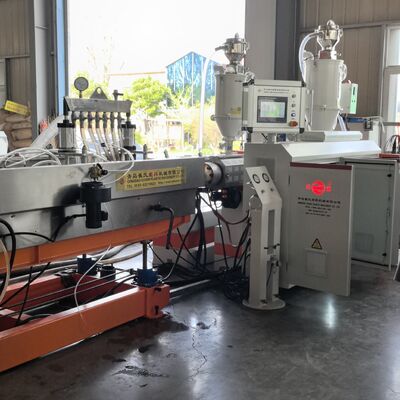 High Performance HDPE Double Wall Corrugated Pipe Machine with Vacuum Forming System Control