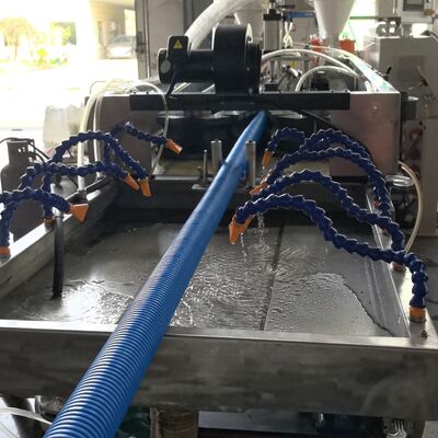 Factory Direct Automatic Double Wall Fresh Air Corrugated Pipe Extrusion Line Ventilation Duct Hose Making Machine Plant