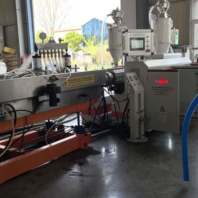 PE PP PVC PA High Output Single Wall Corrugated Tube Extrusion Line Plastic Hose Manufacturing Equipment