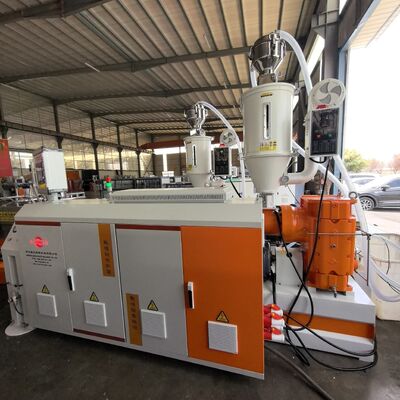 Plastic HDPE PE PP PVC Single Wall Corrugated Pipe Extrusion Machine Electrical Conduit Flexible Hose Tube Making Production Line