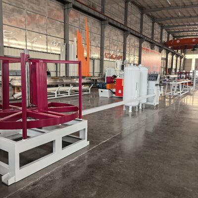 Energy Saving Steel Strand Plastic Coating Machine PE Sheathing Extrusion Production Equipment