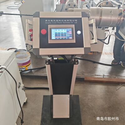 High Speed PE Plastic Unbonded Prestressed Steel Strand Extrusion Coating Making Machine Production Line