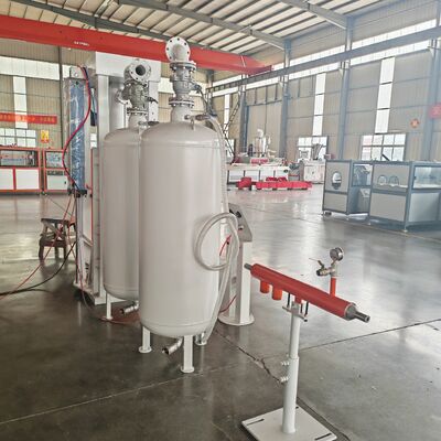 Plastic PE Sheathing Extrusion Line for Unbonded Prestressed Concrete PC Steel Strand Coating Machine