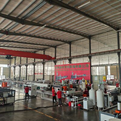 Professional PE Plastic Prestressed Steel Strand Covering Extrusion Making Machine Production Line