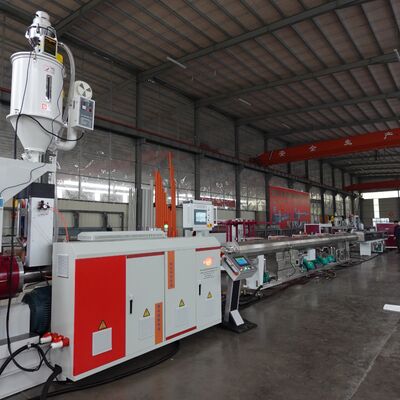 Automatic HDPE Water Supply Pipe Extrusion Machine Single Screw Plastic Pipe Production Line with High Output