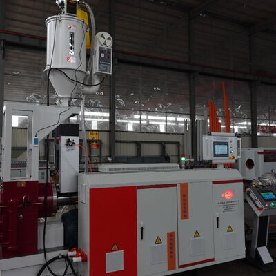 Turnkey PE HDPE Pipe Extrusion Plant Automatic Single Screw Plastic Pipe Manufacturing Machine