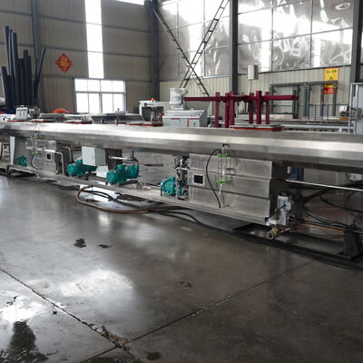 Industrial PE HDPE Plastic Pipe Extrusion Making Machine Single Screw Extruder Production Line Factory Direct Sale
