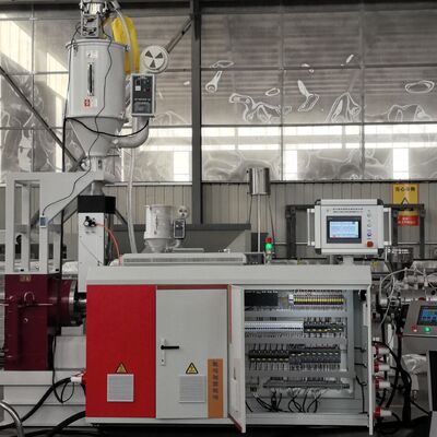 High Output HDPE PE Single Screw Water Supply Drainage Pipe Extrusion Production Line Plastic Pipe Making Machine