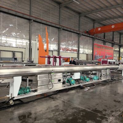PE HDPE Pipe Extrusion Production Line Single Screw Extruder for Water Gas Sewage Pipes