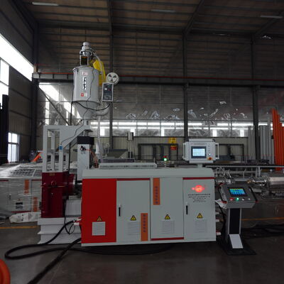 Automatic PE Pipe Extrusion Line Single Screw HDPE Tube Making Manufacturing Machine