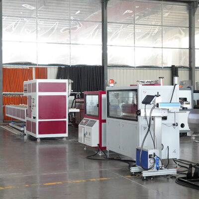 PVC UPVC Plastic Electrical Conduit Cable Protection Pipe Twin Screw Extrusion Making Machine Production Line