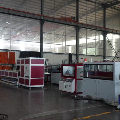 Automatic PVC UPVC CPVC Electrical Conduit Water Drainage Pipe Extrusion Line Twin Screw Plastic Pipe Making Machine