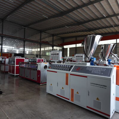 High Efficiency Plastic Flat Prestressed Duct Making Machine HDPE Spiral Corrugated Pipe Production Line