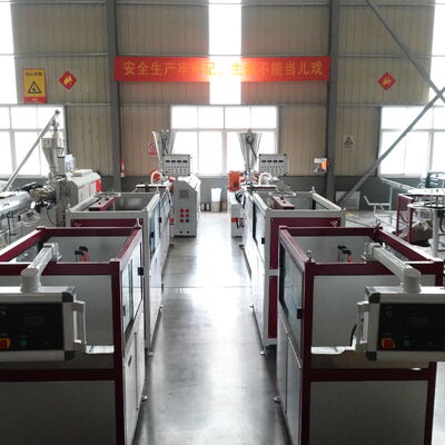 High Speed Plastic Prestressed Spiral Corrugated Pipe Extrusion Line Automatic Flat Duct Making Machine Production Plant