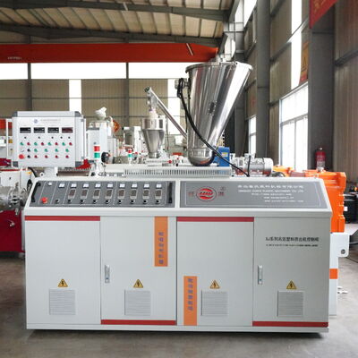 Plastic Prestressed Spiral Pipe Production Line PVC Flexible Helical Duct Hose Extrusion Making Machine