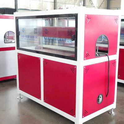 Single Screw PE Prestressed Spiral Pipe Making Machine Plastic Corrugated Duct Extrusion Production Line