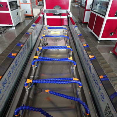 Automatic PVC Prestressed Spiral Pipe Extruder Industrial Flexible Pipe Making Production Line