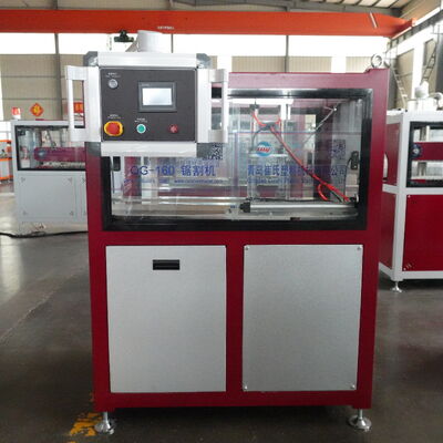 PVC Prestressed Helical Pipe Making Machine Single Screw Plastic Extrusion Production Line