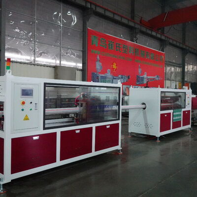 Automatic PPR PPH Three Layer Pipe Extrusion Production Line Single Screw Plastic Pipe Making Machine