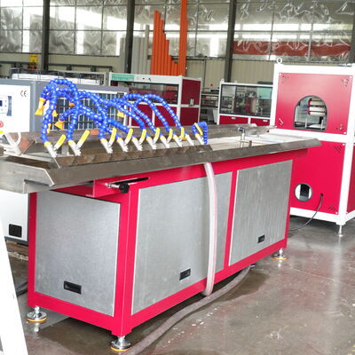 Plastic Diamond Mesh Sleeve Net Tube Extrusion Manufacturing Machine PE PP PVC Protective Mesh Pipe Production Line