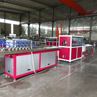 High Output PE PP Plastic Diamond Mesh Tube Filter Net Sleeve Extrusion Making Machine Single Screw Plastic Extruder Production Line