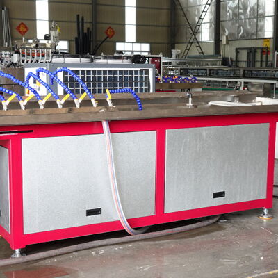 Plastic PE PP PVC Diamond Mesh Tube Mesh Sleeve Extrusion Production Line Protective Net Pipe Making Machine